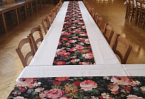 Nappes pour le centre culturel du village de Lešná