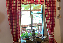 Rideaux et nappes dans la maison d&#39;hôtes Pod Šerákem