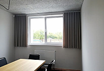 Rideaux pour les bureaux de Mixa Vending
