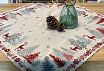 La magie de la table de Noël : Des nappes qui racontent des histoires