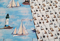 L&#39;été dans un style nautique