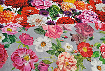 Tissus en coton aux motifs printaniers et estivaux