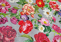 Tissus en coton aux motifs printaniers et estivaux