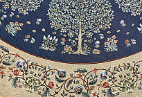 SERVIETTES RONDES GOBELLINE