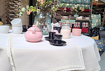 salle à manger élégante en plein air