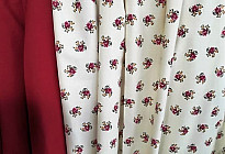 Nous combinons des motifs floraux