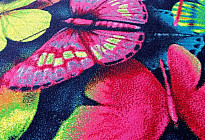 Tapis en morceaux PAPILLONS