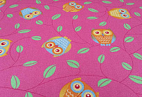 Tapis pour chambres de filles HAPPY OWL