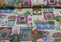 Tissu dans le style provençal