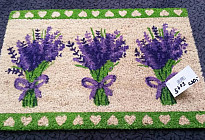Paillassons-LAVANDE, TULIPE, DRAPEAU...