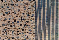 Draps crêpe style PROVENCE 140x200, 70x90