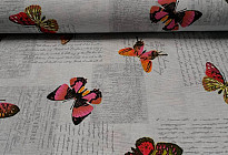 Tissu décoratif PAPILLON 801 - PAPILLONS
