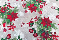 Tendance ou classique ? Nous choisissons les tissus de décoration de Noël