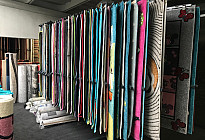 Un large choix de tapis de différentes tailles....