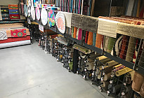 Un large choix de tapis de différentes tailles....