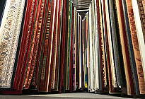 Un large choix de tapis de différentes tailles....