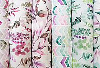Le printemps commence ! Accessoires et tissus pour la maison pleins de fleurs colorées