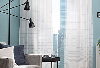 Nous choisissons des rideaux pour l&#39;appartement. Types, plis et comment mesurer correctement