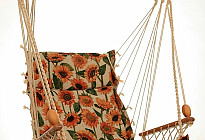 Chaises à bascule suspendues de la société tchèque Alebo en tissus de tapisserie