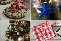 Tendance ou classique ? Nous choisissons les tissus de décoration de Noël