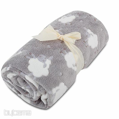 Couverture enfant MOUTON gris