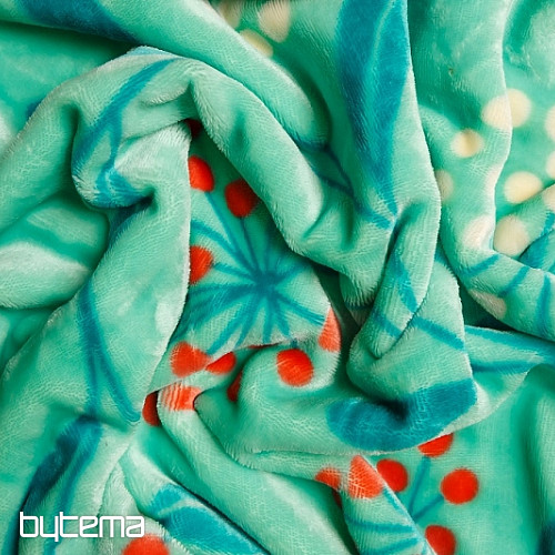 literie microfibre microflanelle - LINDA menthol