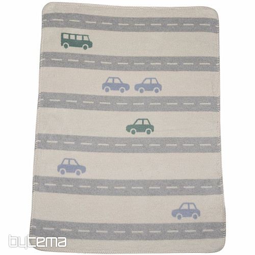 Couverture en coton pour enfants DF Journeys I. 100x75