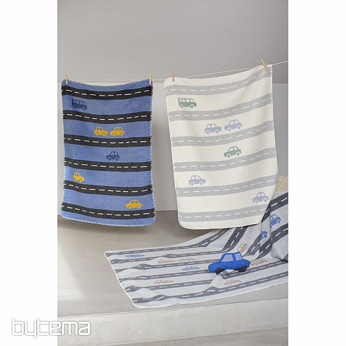 Couverture en coton pour enfants DF Journeys I. 100x75