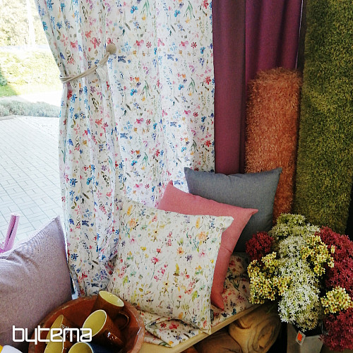 Tissu décoratif FLEURS DE CALA