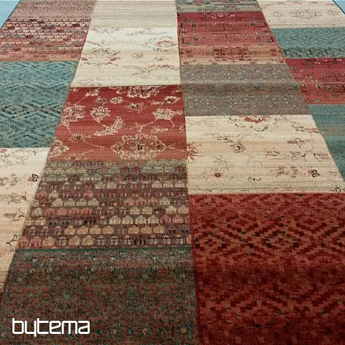 Tapis de luxe en laine ROYAL PATCHWORK neuf 402