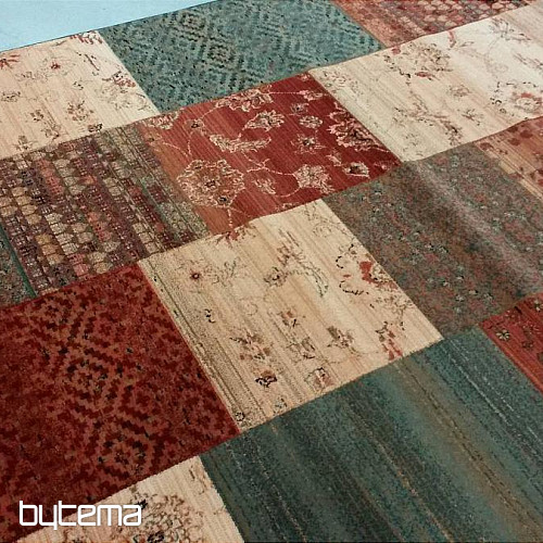 Tapis de luxe en laine ROYAL PATCHWORK neuf 402