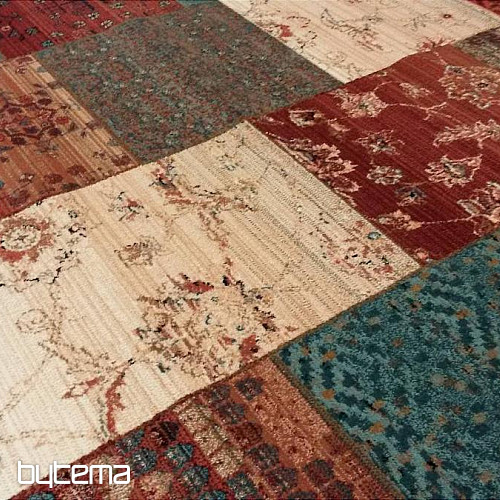 Tapis de luxe en laine ROYAL PATCHWORK neuf 402
