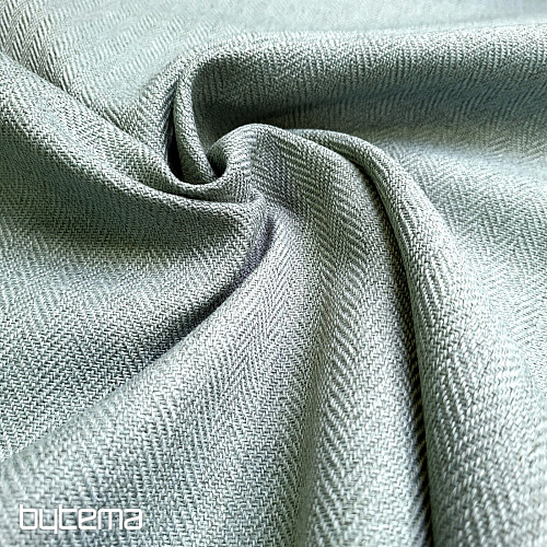 tissu de revêtement ARRAN ARCHER - gris vert - menthe