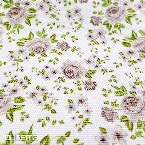 Tissu déco SONJA fleur