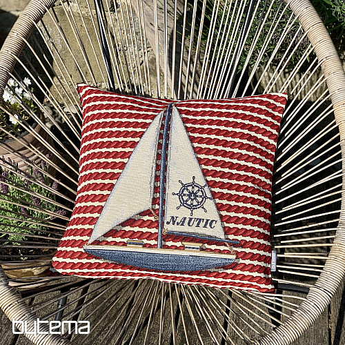 Housse de coussin tapisserie VOILE