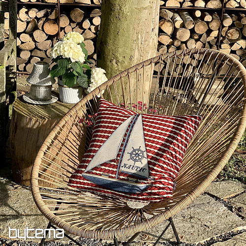 Housse de coussin tapisserie VOILE