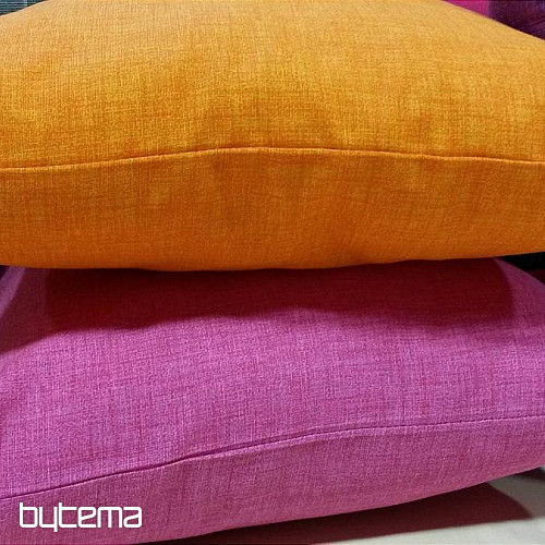 Housse de coussin déco EDGAR 202 ORANGE