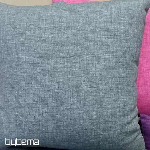 Housse de coussin déco EDGAR 801 GRIS