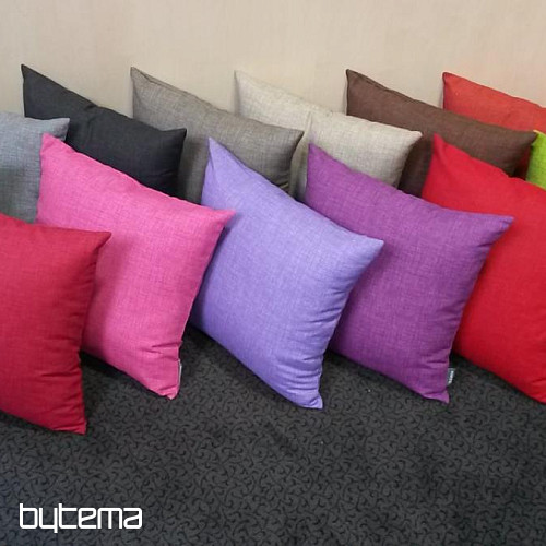 Housse de coussin déco EDGAR 303 VIOLET CLAIR
