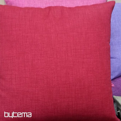 Housse de coussin déco EDGAR 401 FRAMBOISE