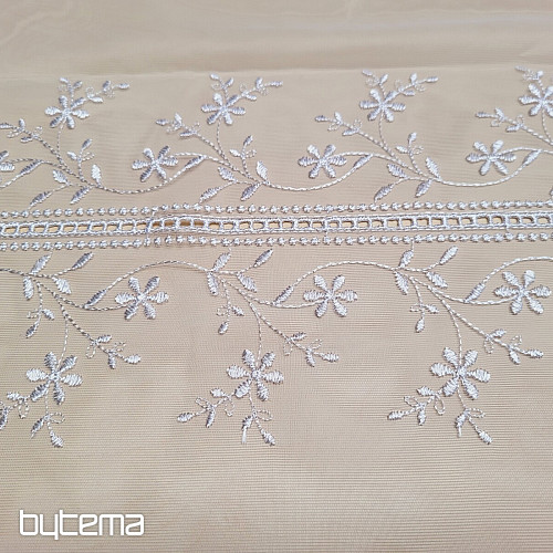 Rideau avec broderie 521/601