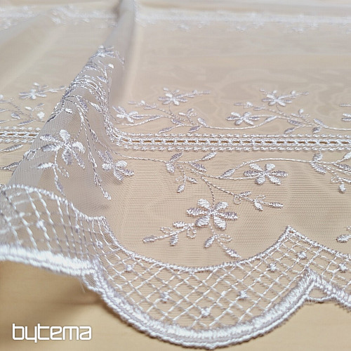 Rideau avec broderie 521/601