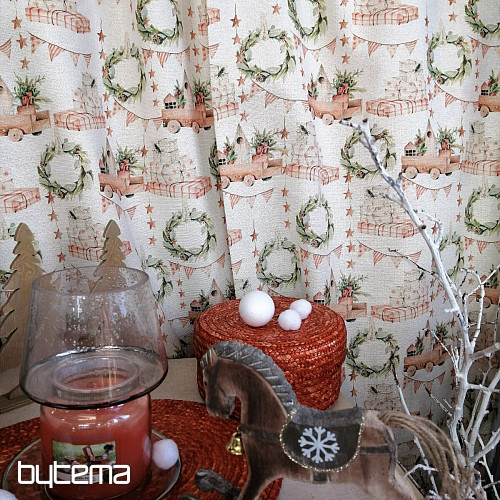 Jouets en tissu de décoration de Noël