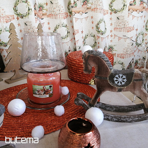 Jouets en tissu de décoration de Noël