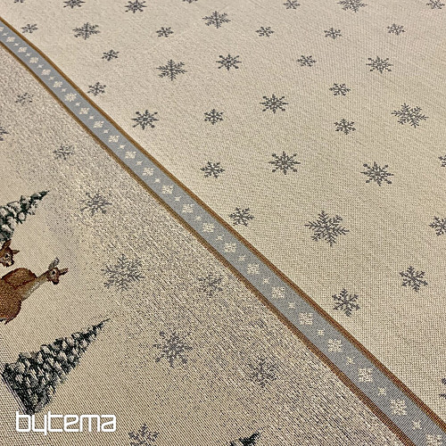 Nappe tapisserie et châle DEER ROMANCE