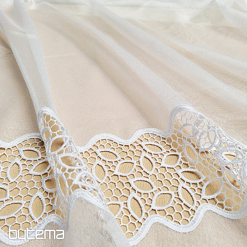 Rideau avec broderie 11665/280