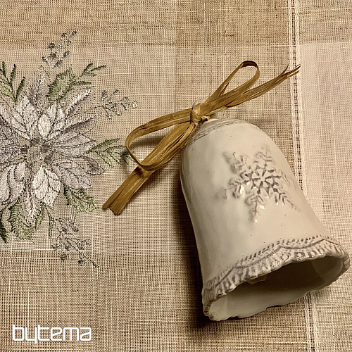 Nappes et foulards de Noël brodés Silver Star