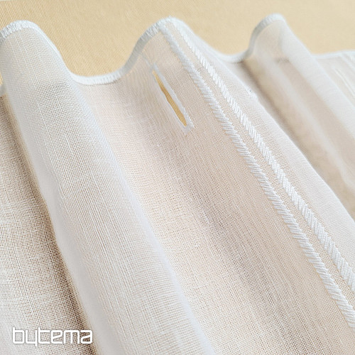 Rideau en vitrail BRODERIE BLEUE