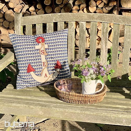Housse de coussin tapisserie KOTVA MER