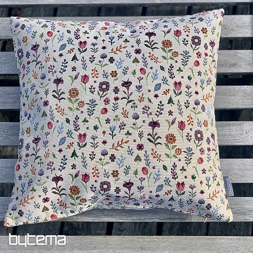 Housse de coussin tapisserie JARDIN